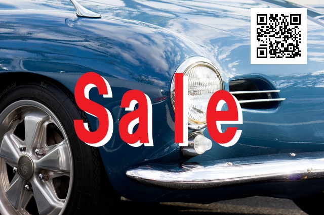 中古車販売 QRコード例